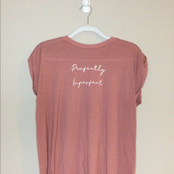 "Perfectly Imperfect" Roll Tee - Picture 6 of 7